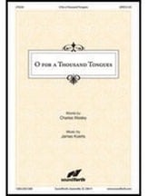 O for a Thousand Tongues SATB choral sheet music cover